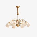 Elarith Glass Chandelier-Moonnatur