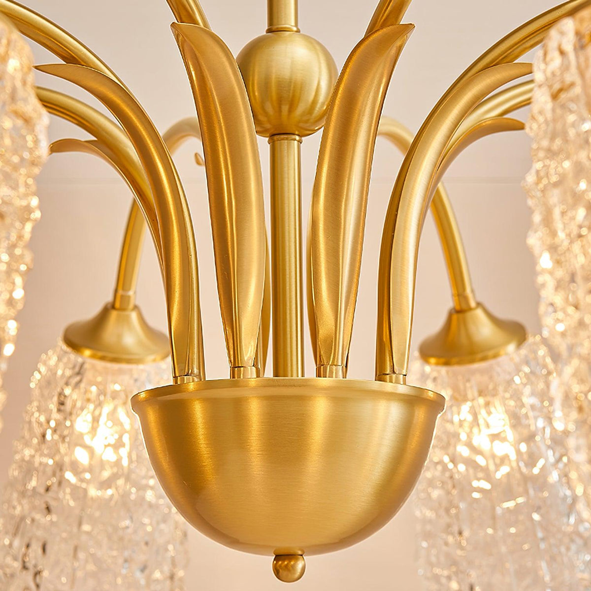 Elarith Glass Chandelier-Moonnatur