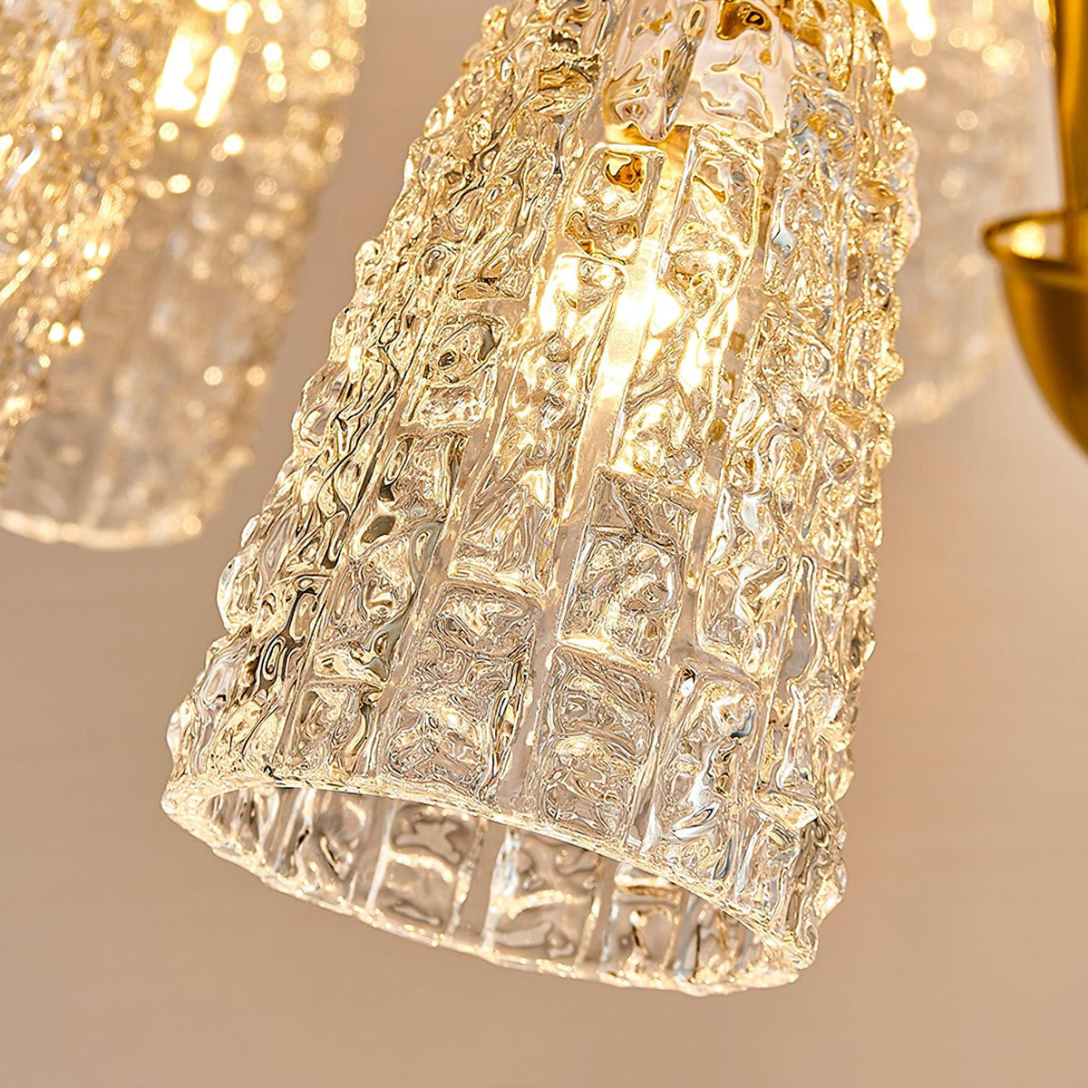 Elarith Glass Chandelier-Moonnatur