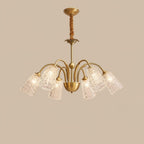 Elarith Glass Chandelier-Moonnatur