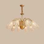 Elarith Glass Chandelier-Moonnatur