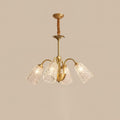 Elarith Glass Chandelier-Moonnatur