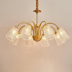 Elarith Glass Chandelier-Moonnatur