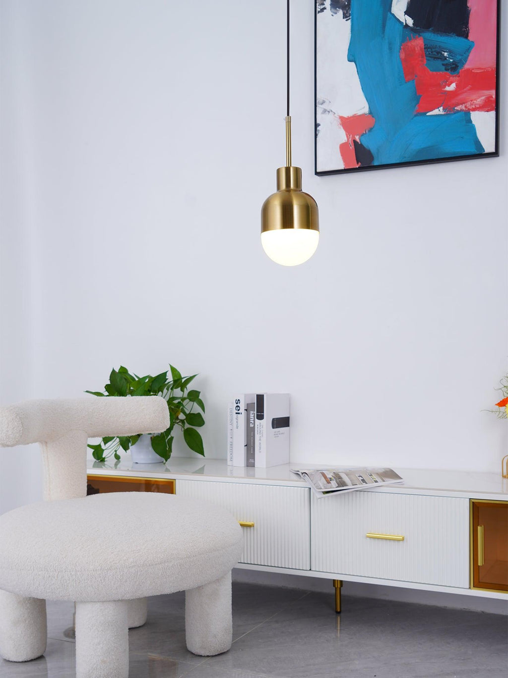 Ulenena Glass Pendant Light-Moonnatur