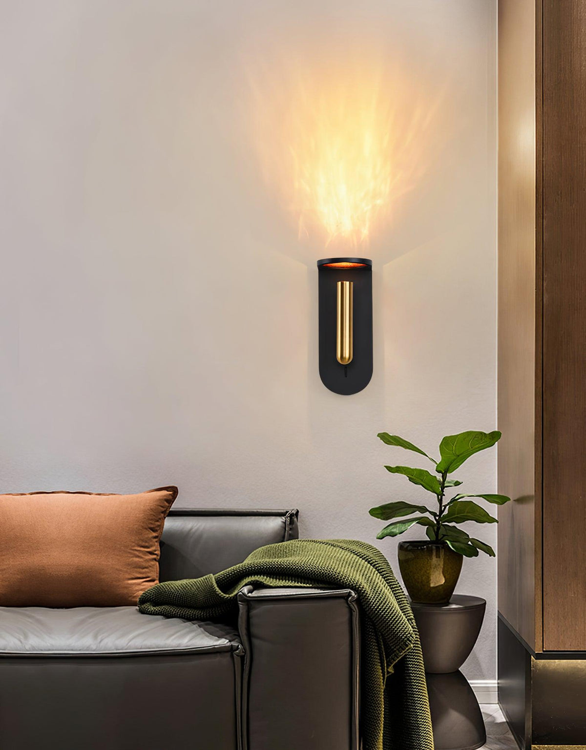 Xerenora Aluminium Wall Light-Moonnatur