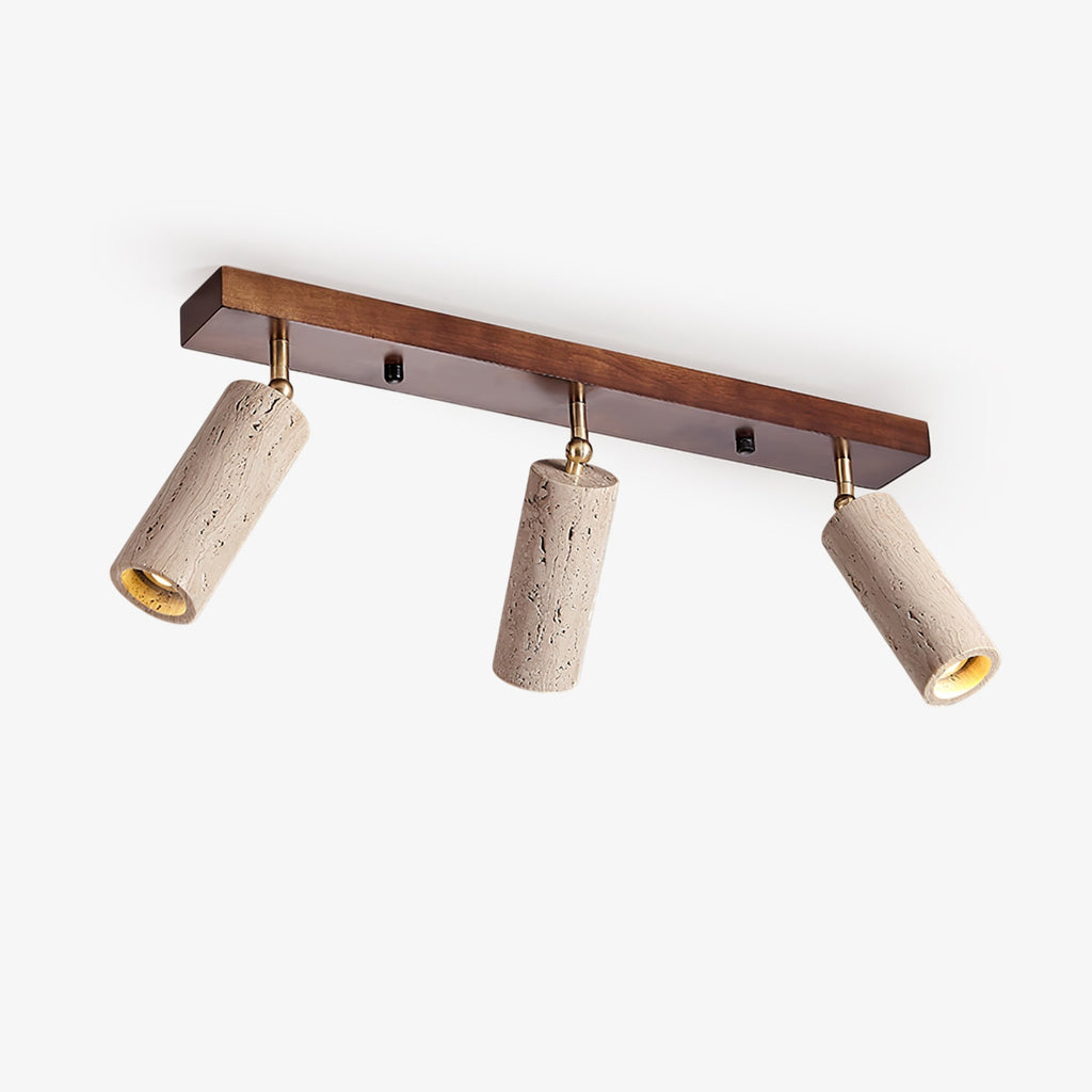 Zorrenden Travertine Track Light-Moonnatur