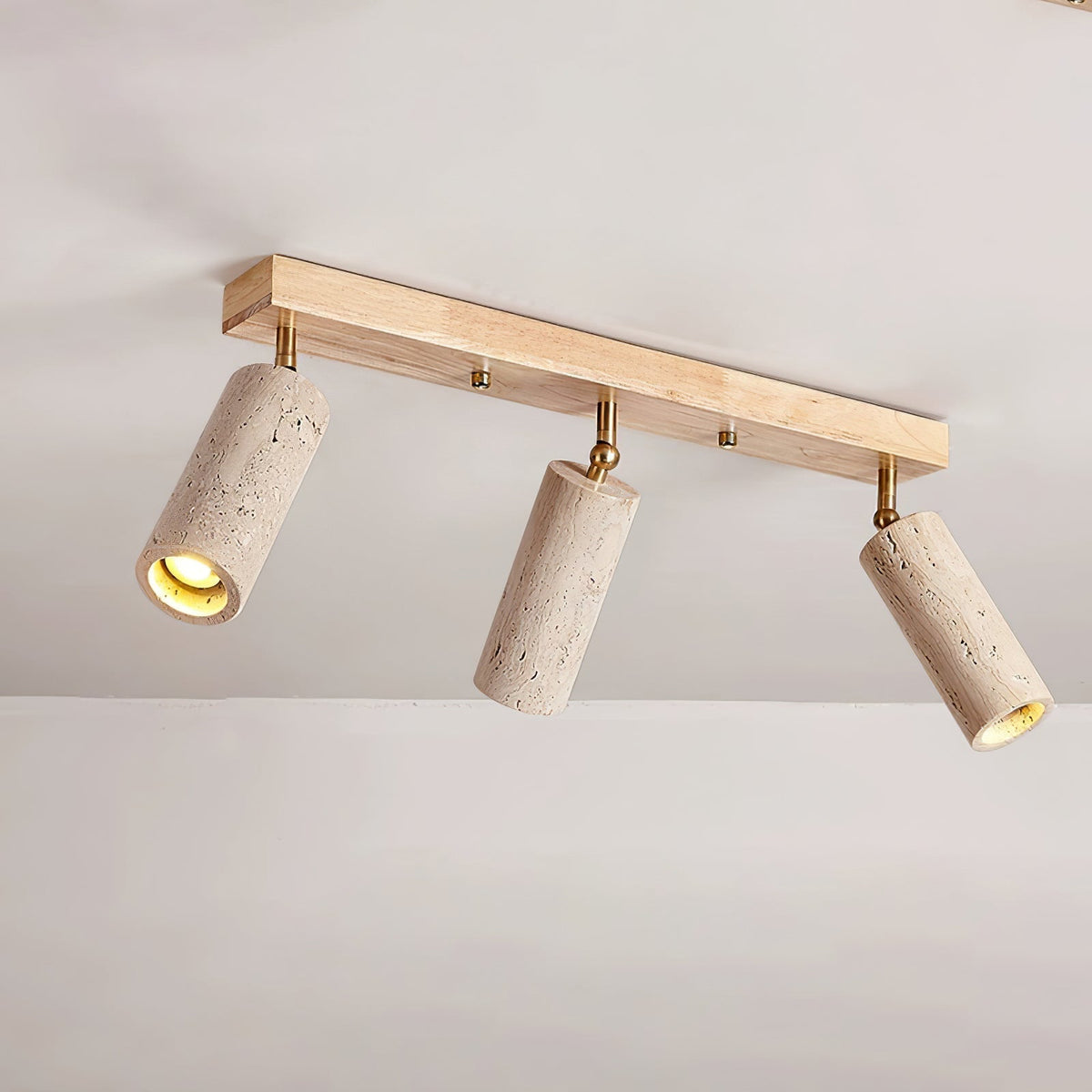 Zorrenden Travertine Track Light-Moonnatur