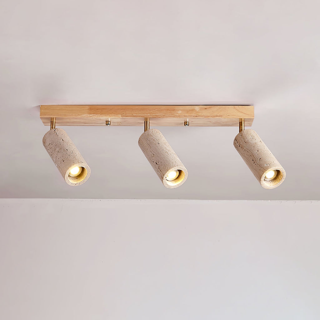 Zorrenden Travertine Track Light-Moonnatur