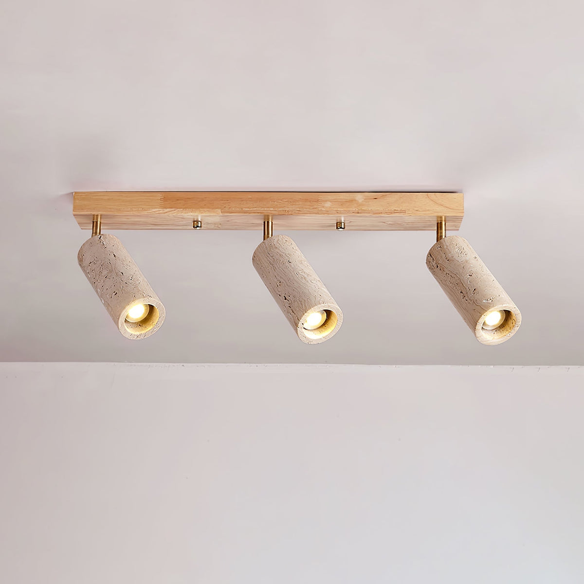 Zorrenden Travertine Track Light-Moonnatur