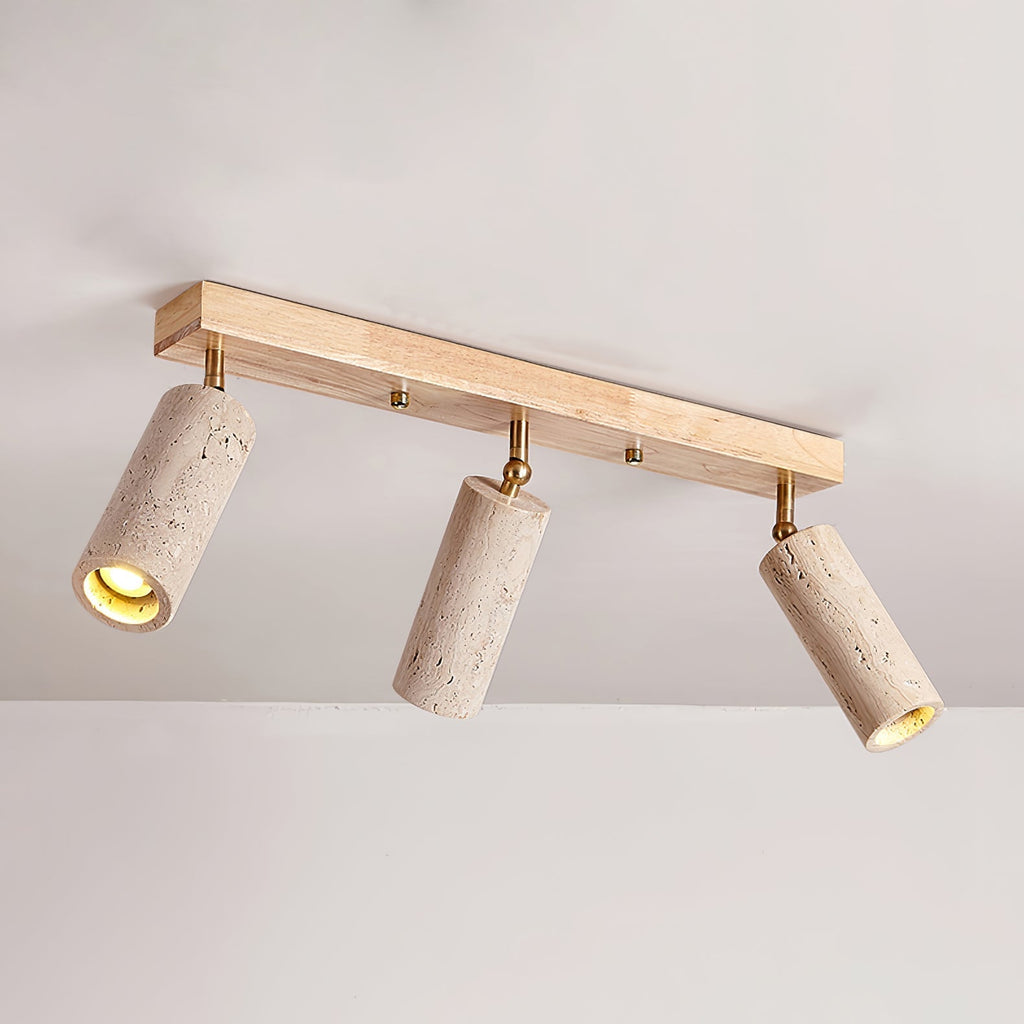Zorrenden Travertine Track Light-Moonnatur