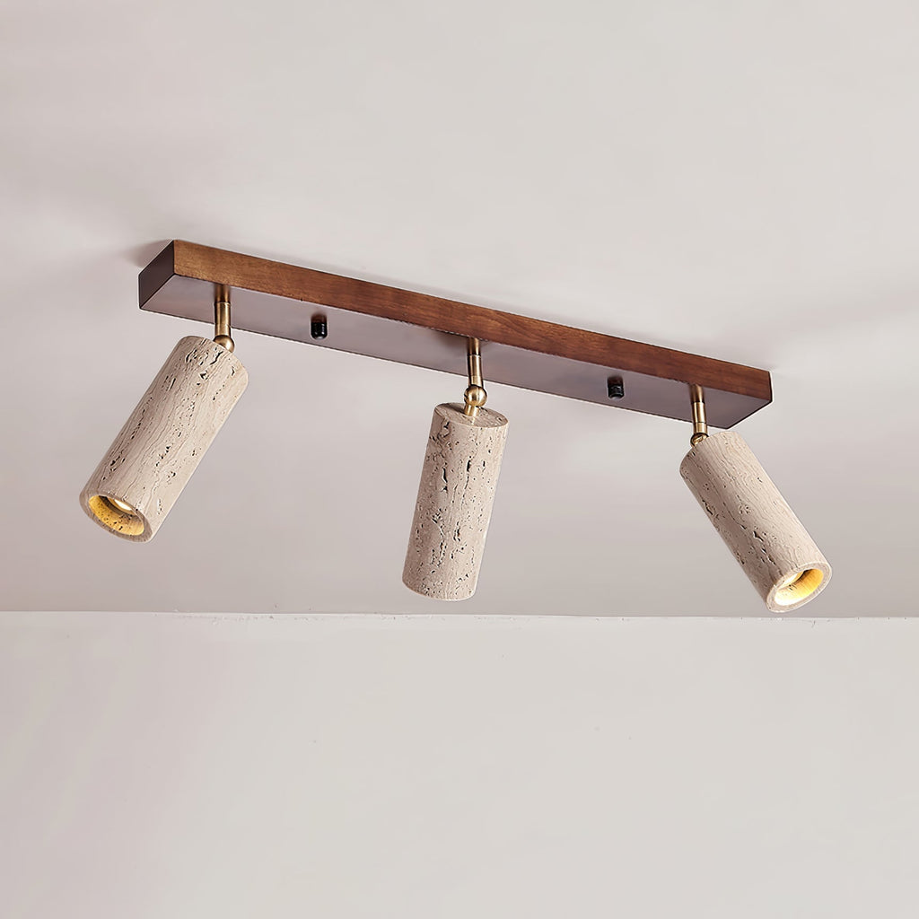 Zorrenden Travertine Track Light-Moonnatur