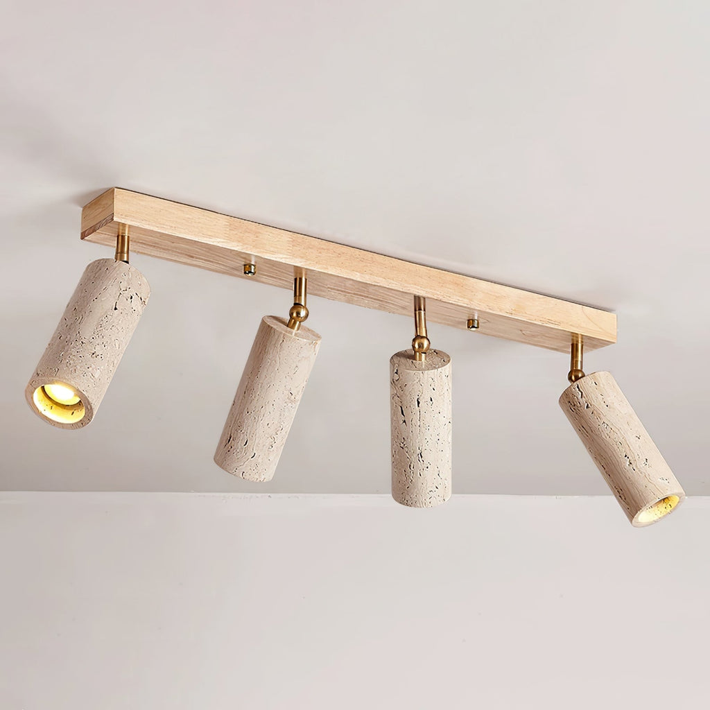 Zorrenden Travertine Track Light-Moonnatur