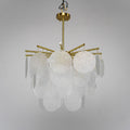 Briavelle Glass Chandelier-Moonnatur
