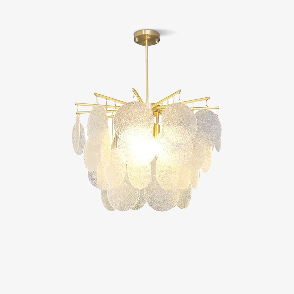 Briavelle Glass Chandelier-Moonnatur