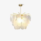 Briavelle Glass Chandelier-Moonnatur
