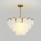 Briavelle Glass Chandelier-Moonnatur