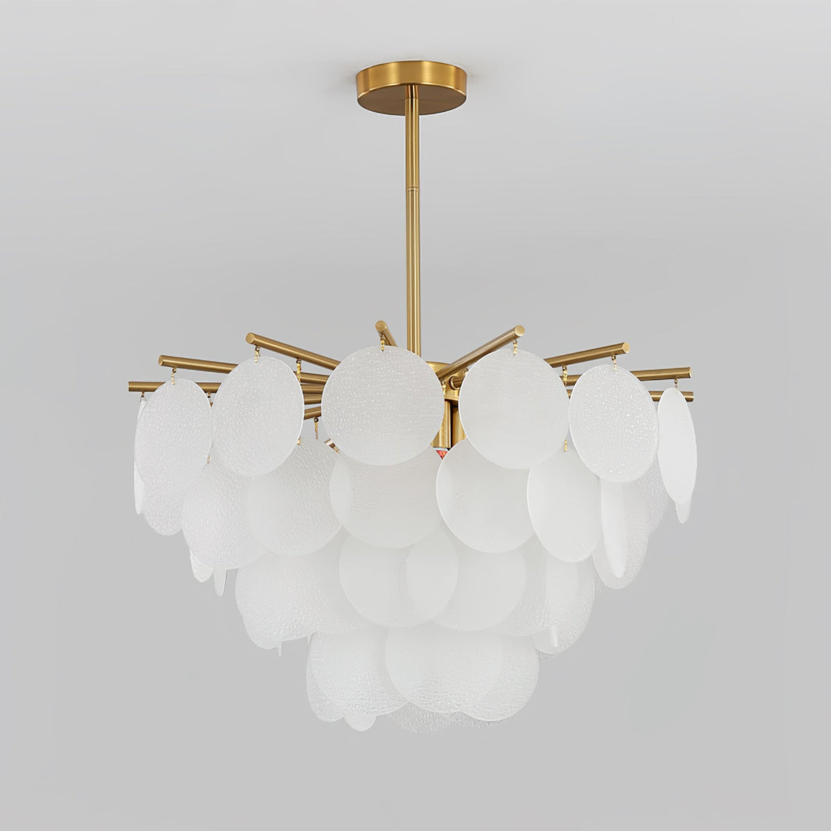 Briavelle Glass Chandelier-Moonnatur