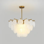 Briavelle Glass Chandelier-Moonnatur
