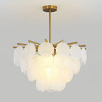 Briavelle Glass Chandelier-Moonnatur