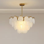 Briavelle Glass Chandelier-Moonnatur
