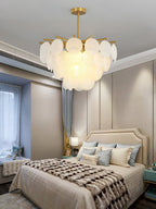 Briavelle Glass Chandelier-Moonnatur