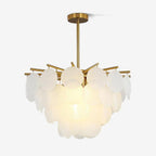 Briavelle Glass Chandelier-Moonnatur