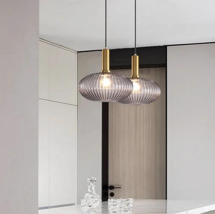 Meldenaria Glass Pendant Light-Moonnatur