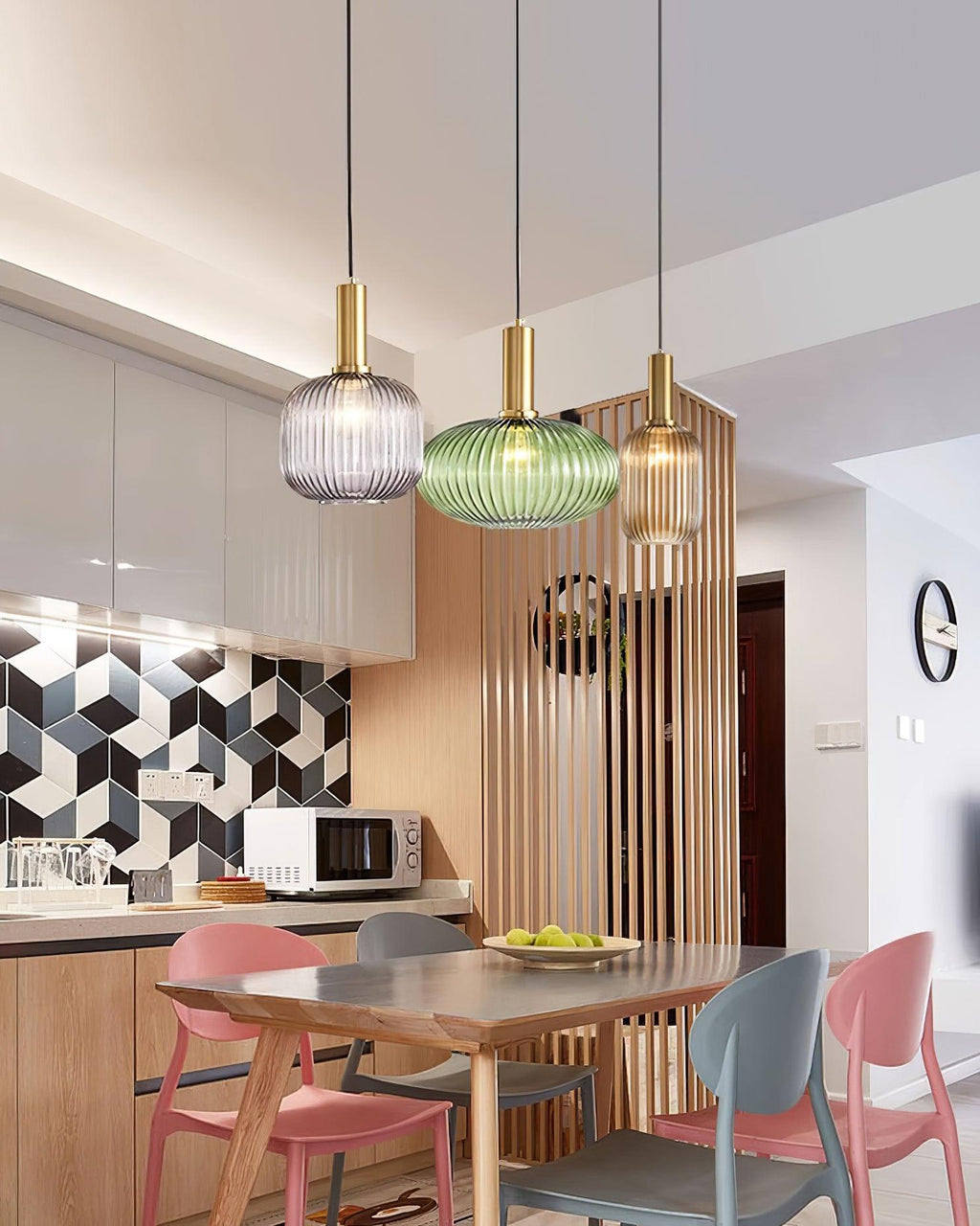 Meldenaria Glass Pendant Light-Moonnatur