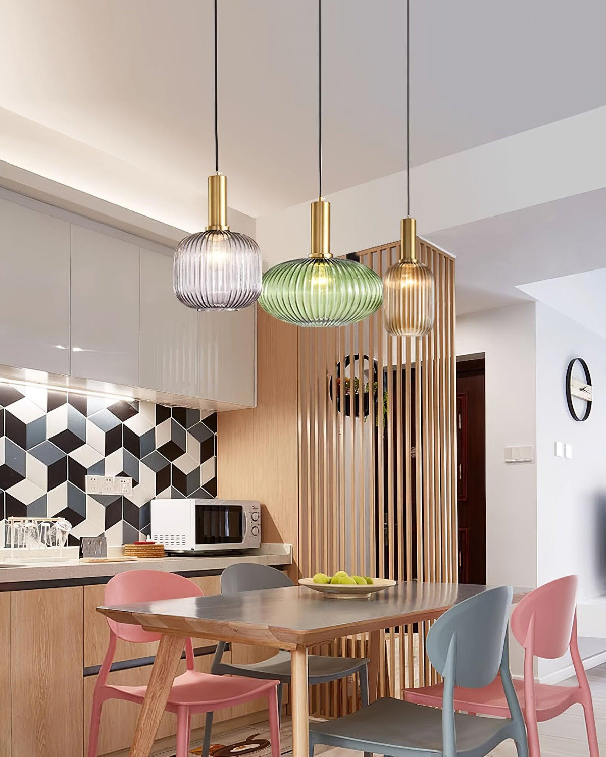 Meldenaria Glass Pendant Light-Moonnatur
