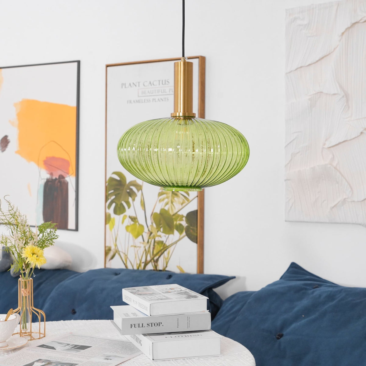 Meldenaria Glass Pendant Light-Moonnatur