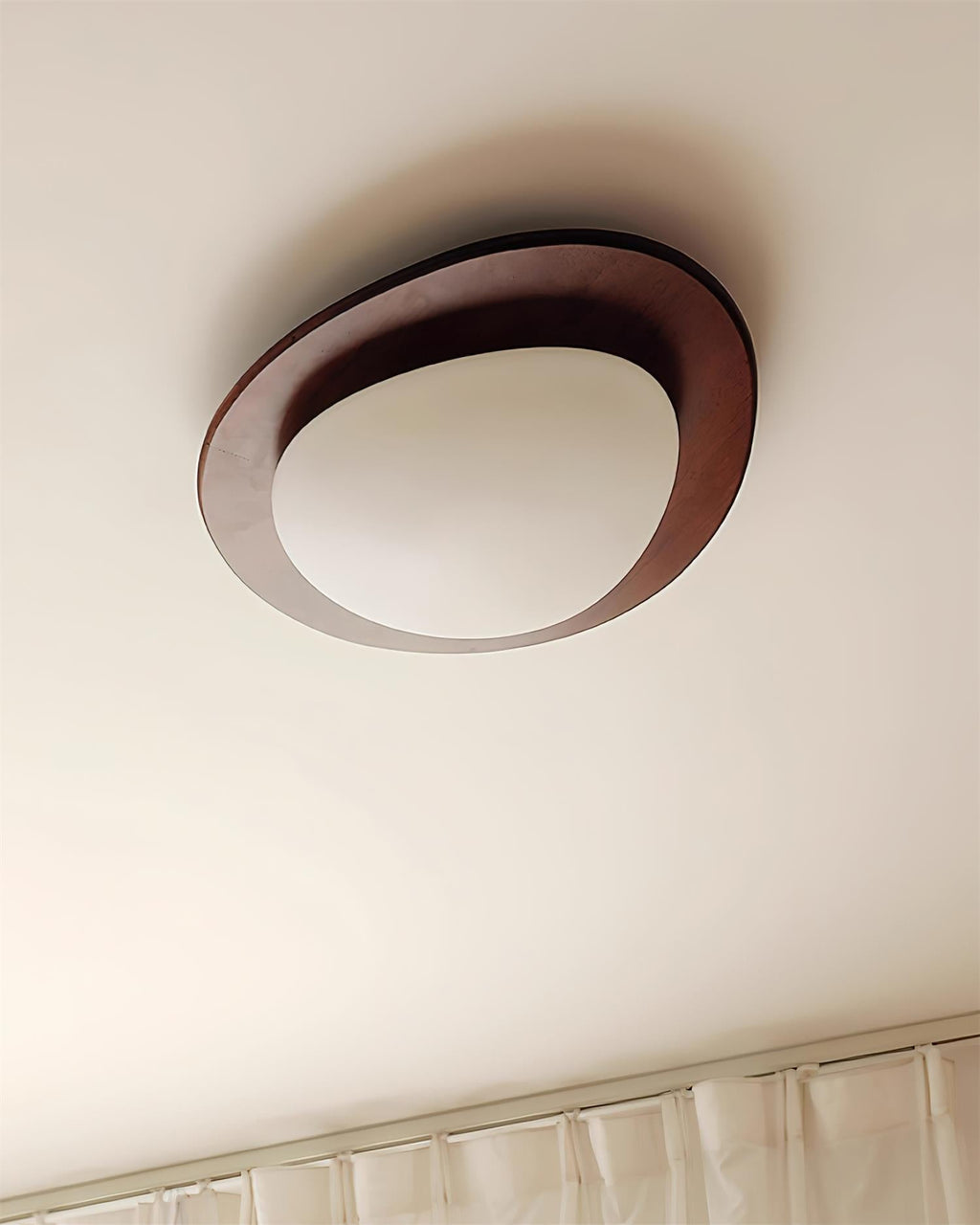 Kesterhill Wood Ceiling Light-Moonnatur