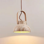 Langrenhill Travertine Pendant Light-Moonnatur