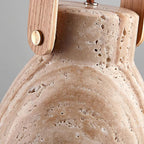 Langrenhill Travertine Pendant Light-Moonnatur