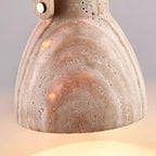 Langrenhill Travertine Pendant Light-Moonnatur