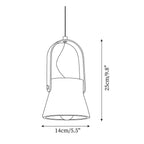 Langrenhill Travertine Pendant Light-Moonnatur