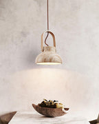 Langrenhill Travertine Pendant Light-Moonnatur