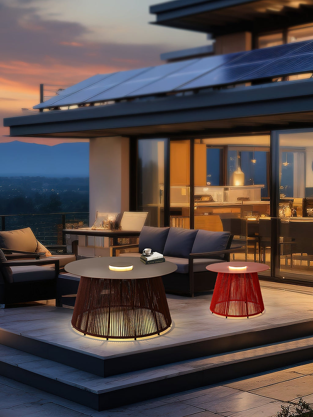 Sorenaria Nylon Table Lamp-Moonnatur