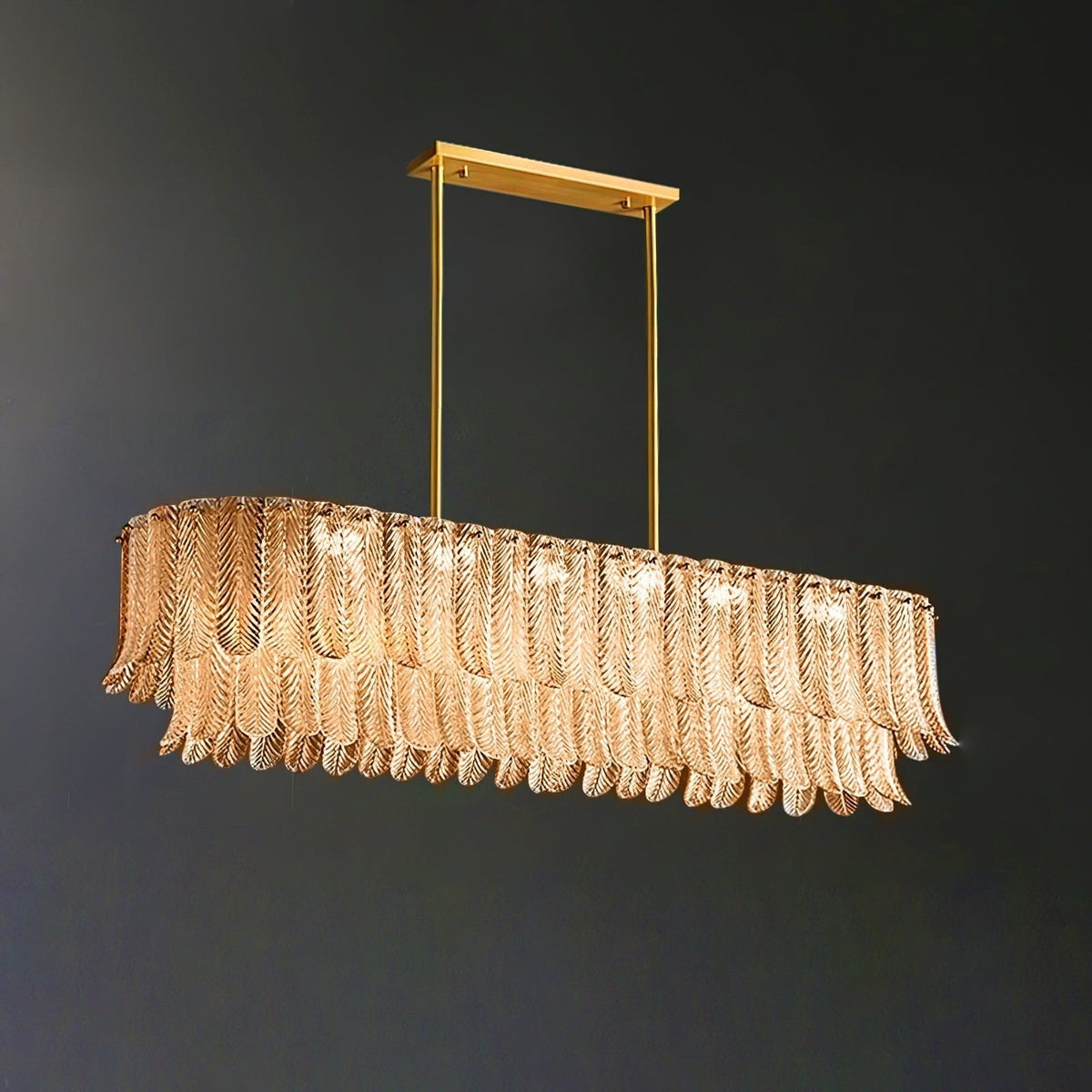 Soreniel Glass Chandelier-Moonnatur