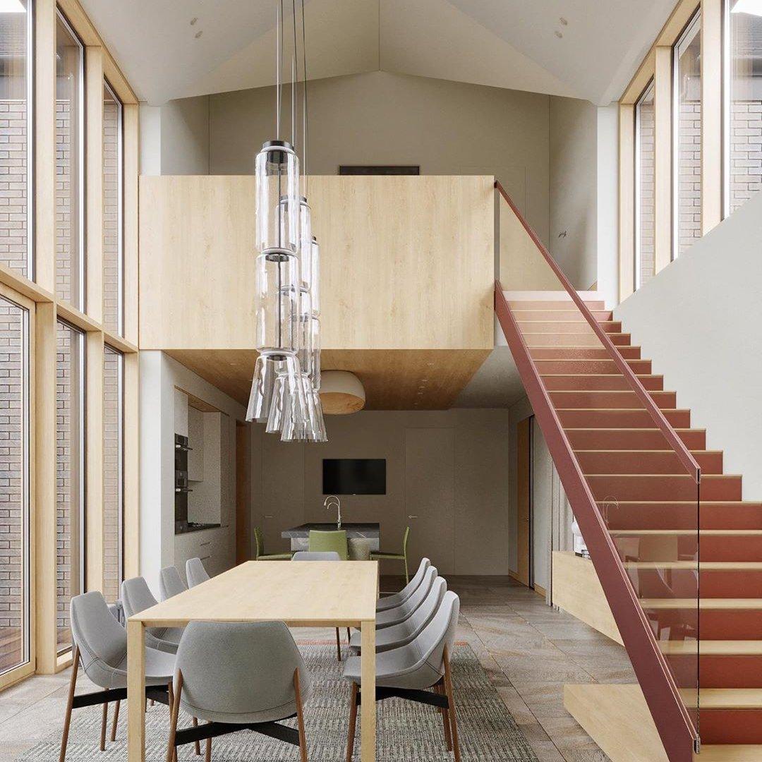 Noravel Glass Pendant Lamp-Moonnatur