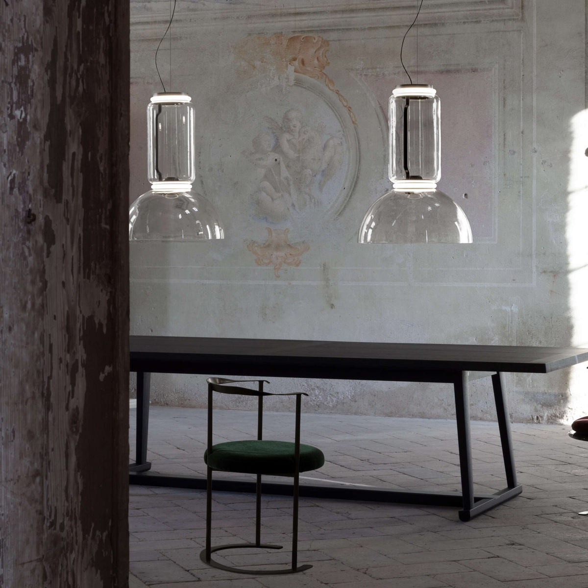 Noravel Glass Pendant Lamp-Moonnatur