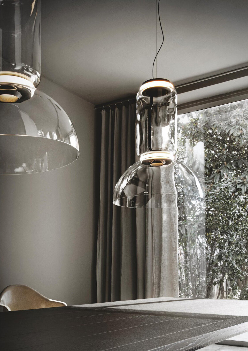 Noravel Glass Pendant Lamp-Moonnatur