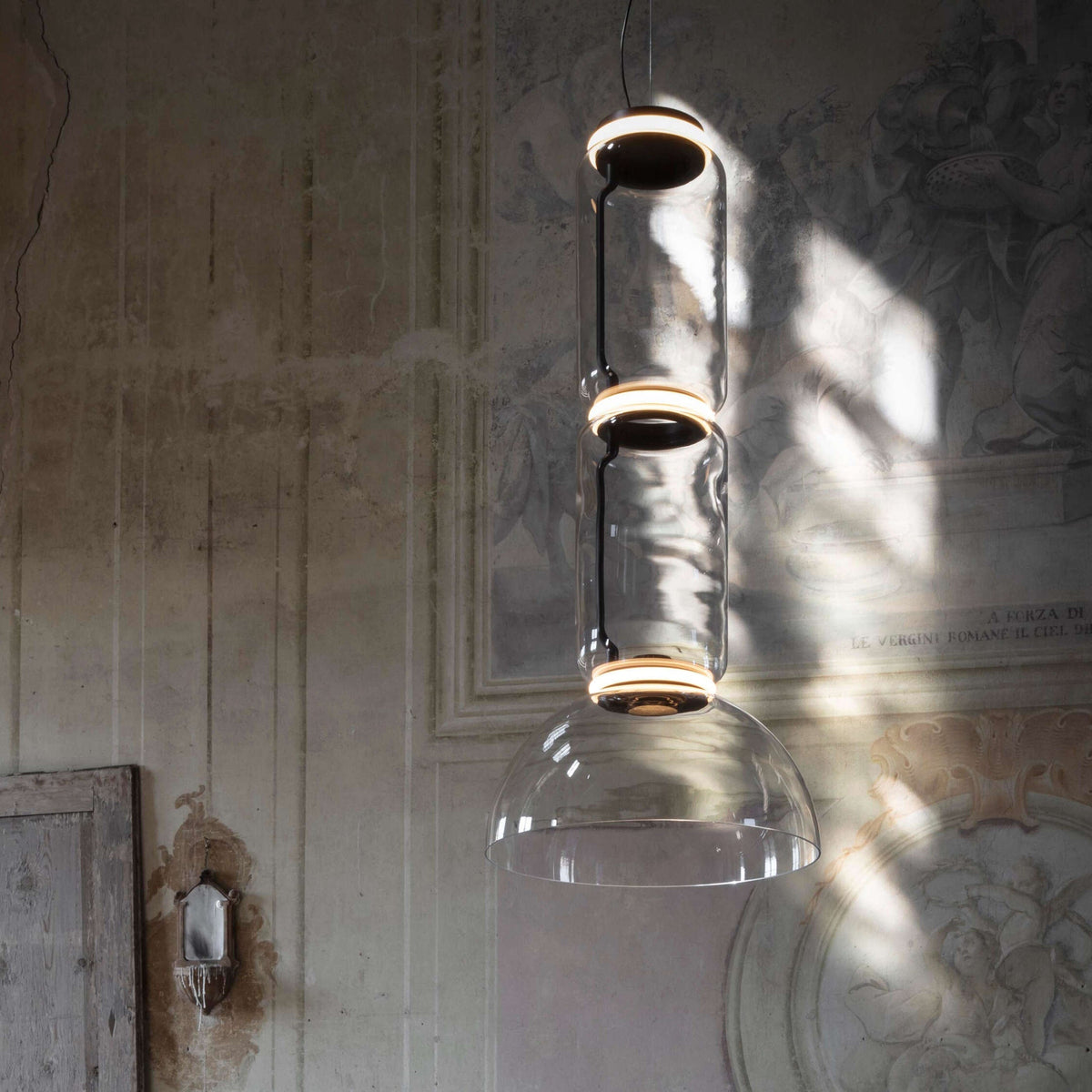 Noravel Glass Pendant Lamp-Moonnatur