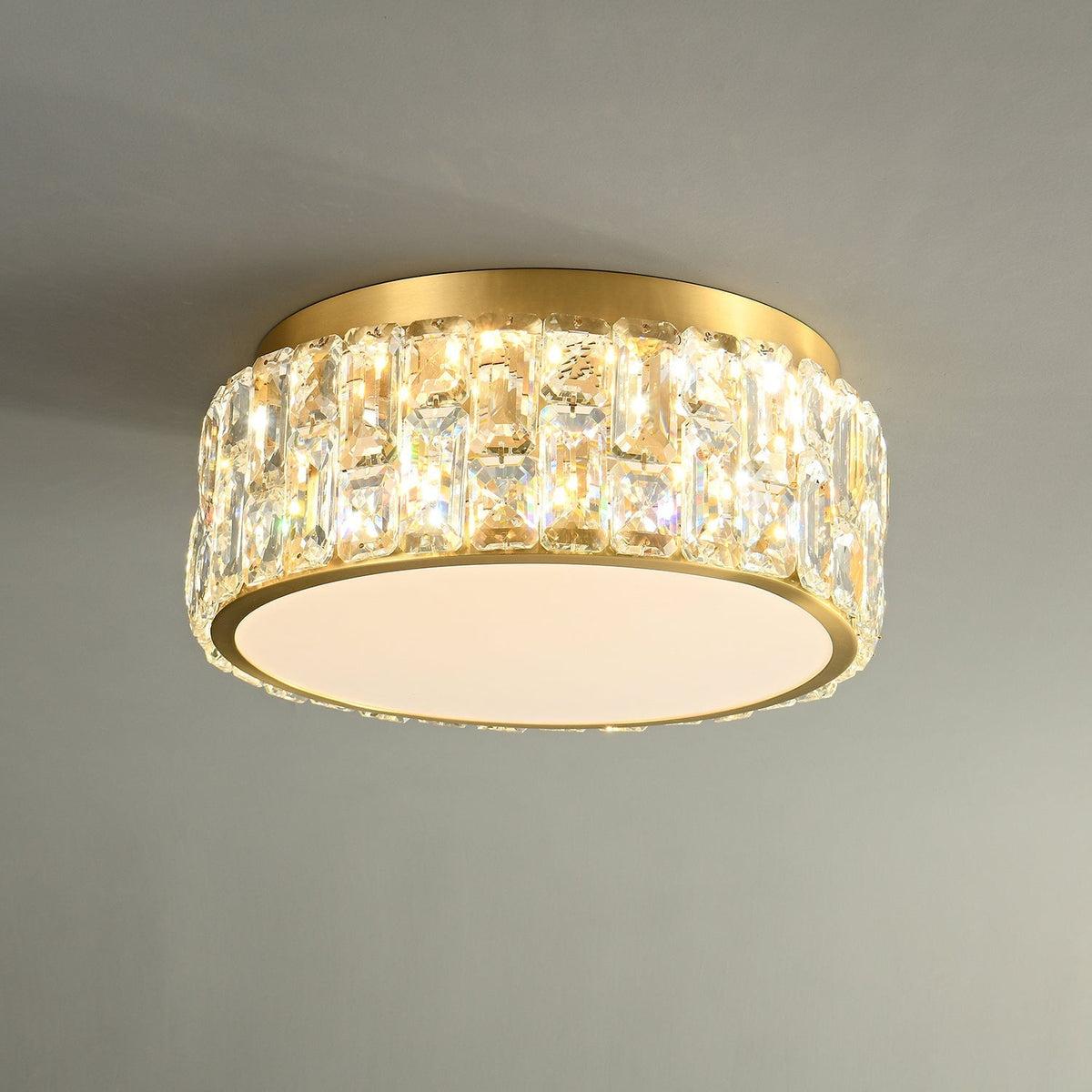 Avonera Glass Ceiling Light-Moonnatur