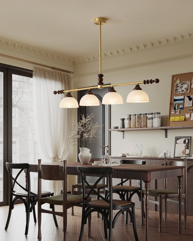 Sinora Wood Pendant Lamp-Moonnatur