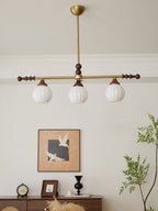 Sinora Wood Pendant Lamp-Moonnatur