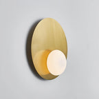 Brynlyn Glass Wall Light-Moonnatur