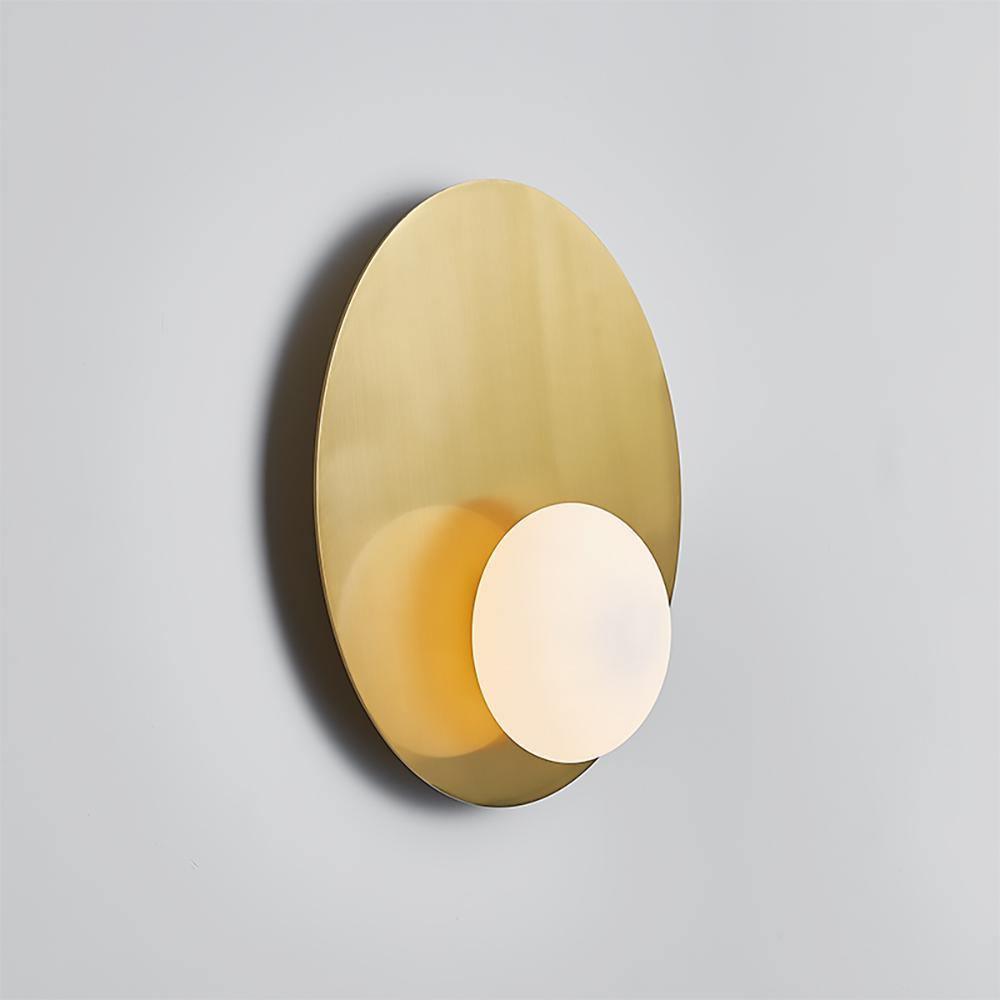 Brynlyn Glass Wall Light-Moonnatur