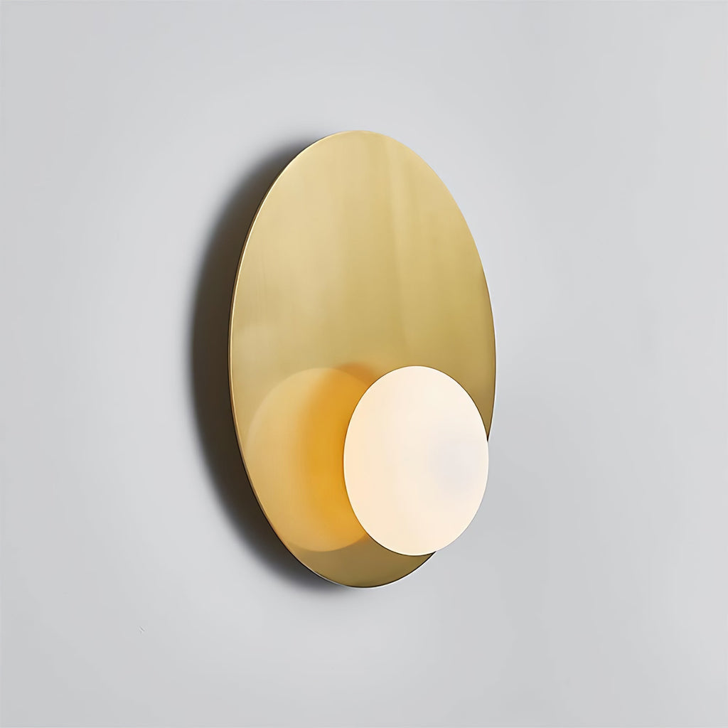 Brynlyn Glass Wall Light-Moonnatur