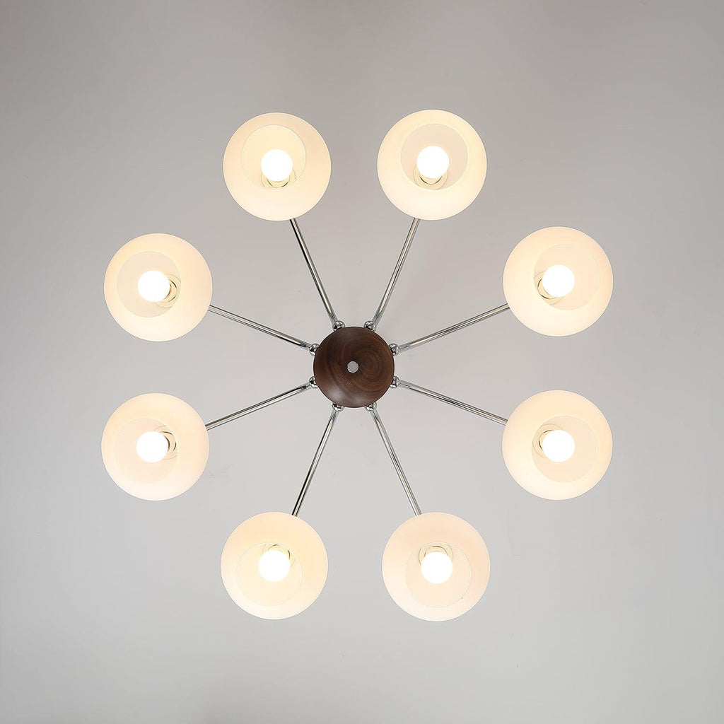 Hazelenna Glass Chandelier-Moonnatur