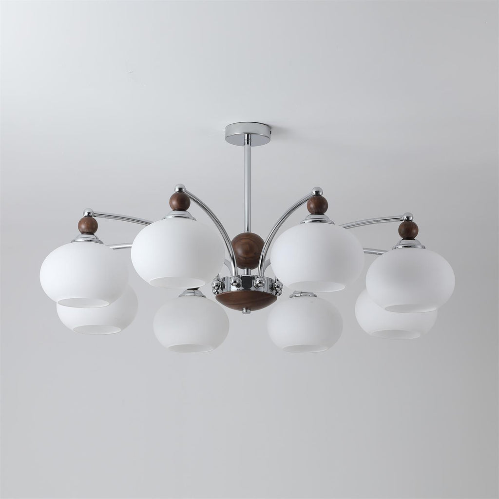 Hazelenna Glass Chandelier-Moonnatur